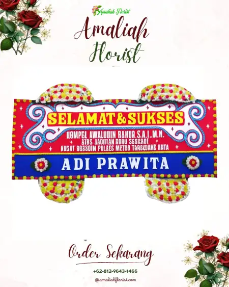 Papan Bunga Ucapan Selamat Cikiwul